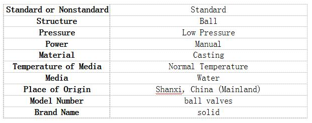 Ball Valve