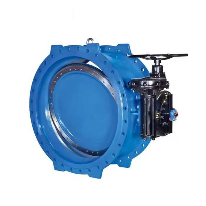 Double Flanged Eccentric Butterfly Valve