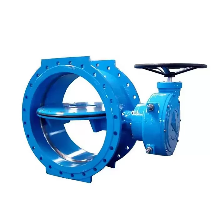 Double Flanged Eccentric Butterfly Valve