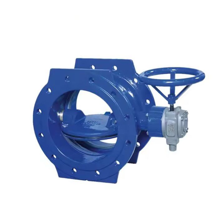 Double Flanged Eccentric Butterfly Valve