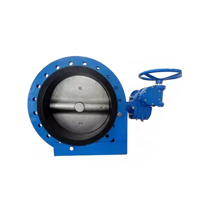 Double Flanged Eccentric Butterfly Valve