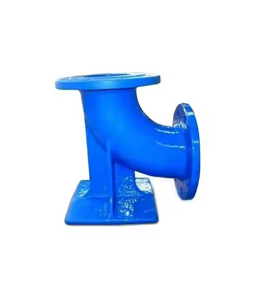 Ductile Iron Double Flange Duckfoot Bend Elbow