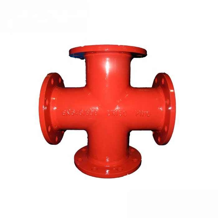 Ductile Iron All Flanged Cross